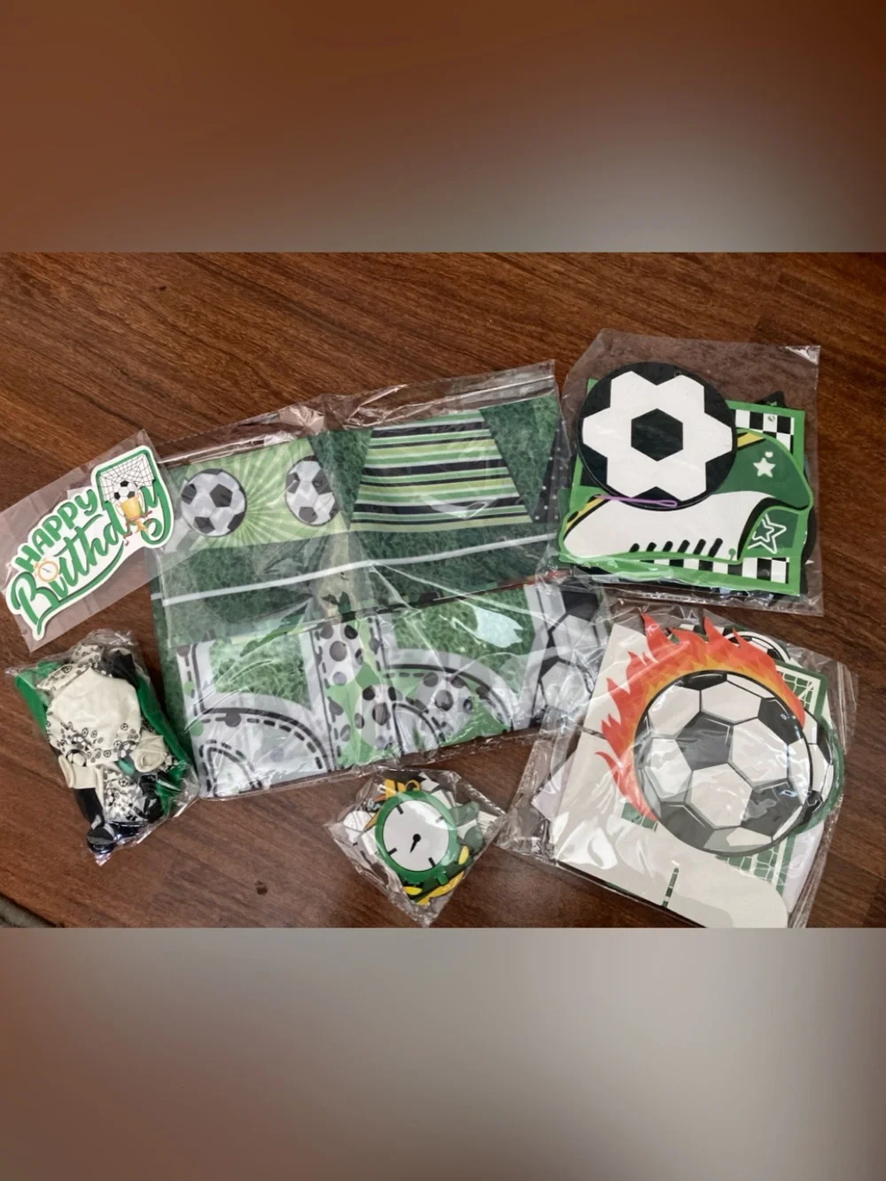 Soccer Party Decorations NWT